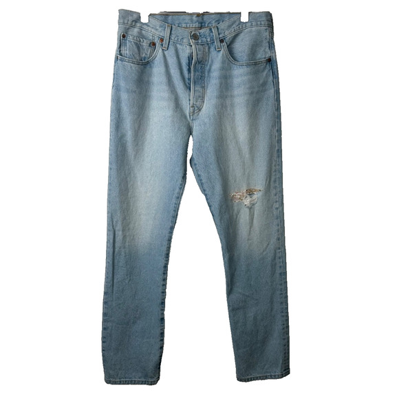Levi’s 501 150th Anniversary Edition Women 31/32 Flora Patch Button Fly Jean A51 - Picture 1 of 8